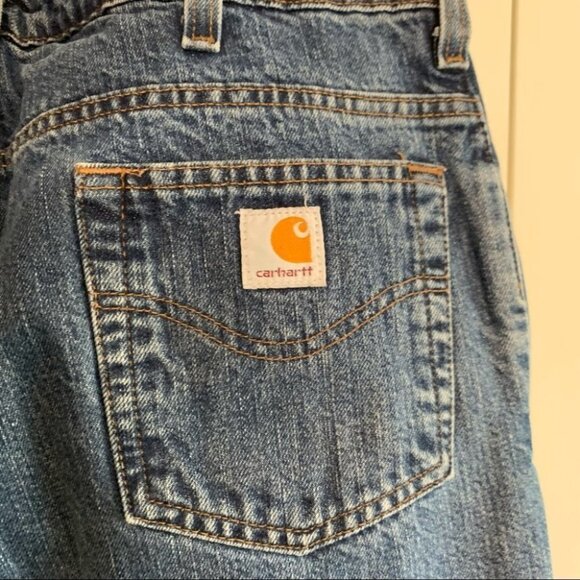 Carhartt Flannel Lined Jeans Size 33x30 - Picture 7 of 9